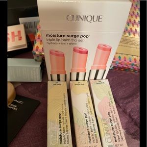Clinique 3 pack full size lip conditioner and tint